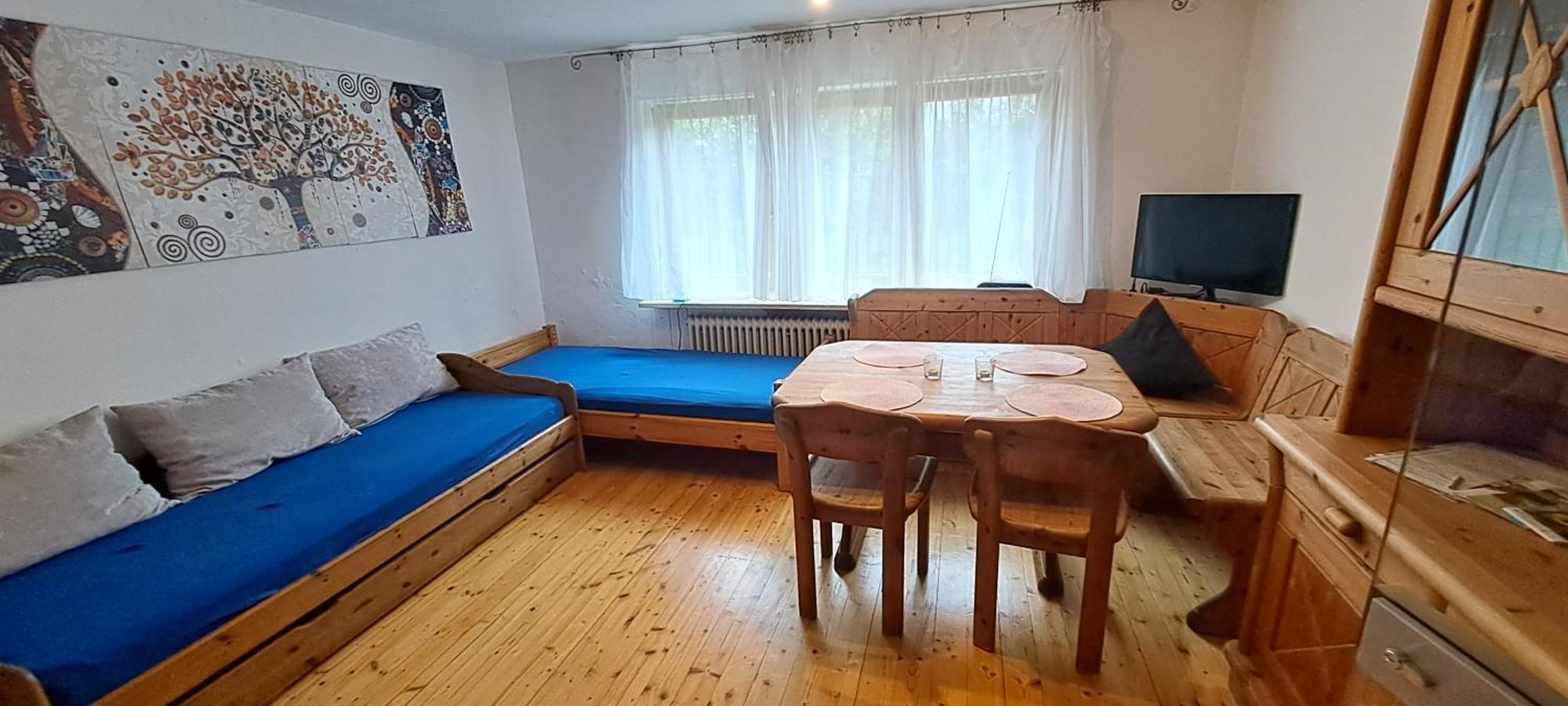 Helle Souterrainwohnung Nähe Flughafen, Landshut Und München 1 Bis 5 Personen Apartment